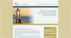 Desktop Screenshot of davincicapital.com
